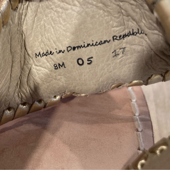 Jack Rogers tan/gold womens sandals, sz 8 - Picture 6 of 7